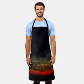 Tablier Coucher de soleil avant la tempête (Porté)