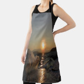 Tablier Coucher de soleil brûlant en Croatie (Insitu)