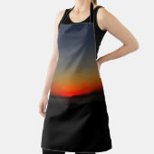 Tablier Coucher de soleil dans l'eau (Insitu)