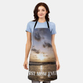 Tablier Coucher de soleil sur la mer arabe (Porté)