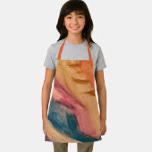 Tablier Coucher de soleil sur l'aquarelle d'Adrianna (Insitu)