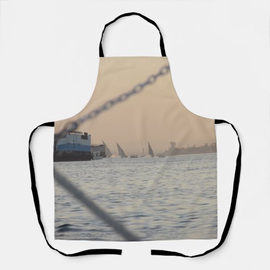 Tablier Coucher de soleil sur le Nil - Egypt Apron (Recto)