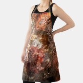 Tablier Couches de cristaux avec teinte rustique (Insitu)