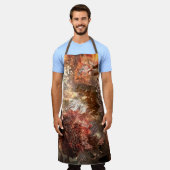 Tablier Couches de cristaux avec teinte rustique (Porté)