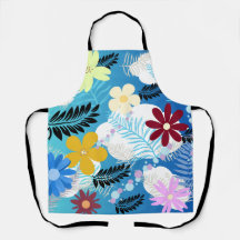 Couleur Cute Daisies Ferns Bubbles Clouds Motif