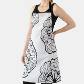 Tablier Couleur de votre conception de fleurs d'apron (Insitu)