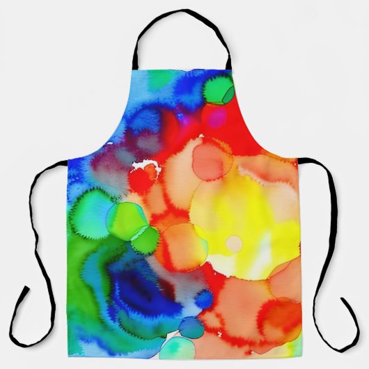 Tablier Couleur d'eau (Recto)