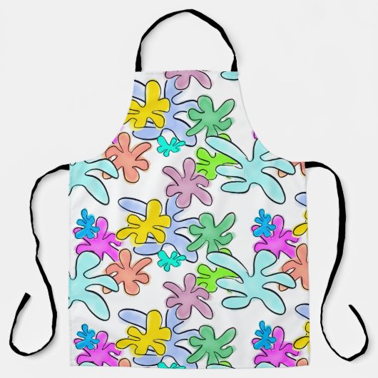 Tablier Couleur éclatée (Recto)