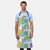 Tablier Couleur éclatée (Porté)