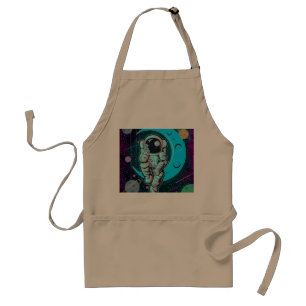 Tablier couleur pleine astronaute
