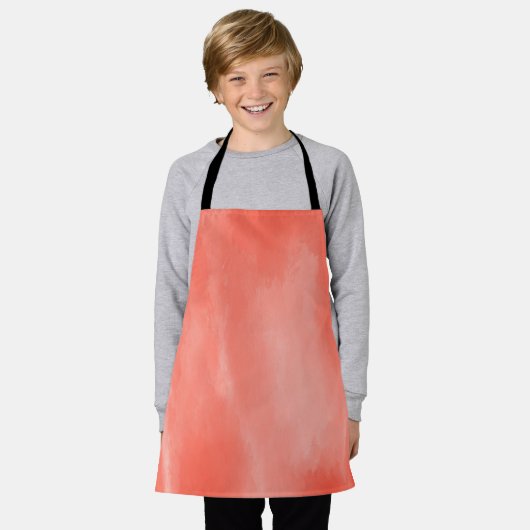 Tablier Couleur rose (Porté)