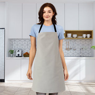Tablier Couleur solide gris acceptable