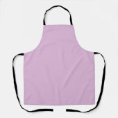 Tablier Couleur solide Lilac française douce (Recto)