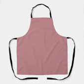 Tablier Couleur solide Rose poussiéreux (Recto)