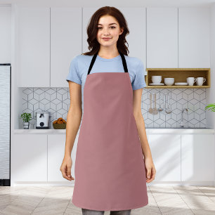 Tablier Couleur solide Rose poussiéreux