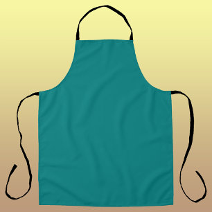 Tablier Couleur solide turquoise   Classique   Élégant