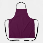 Tablier Couleur uni violet tyrienne (Recto)