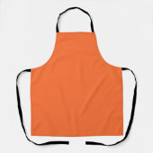 Tablier Couleur vive orange brûlée (Recto)