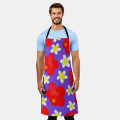 Tablier Couleurs d'automne. motif Abstrait sans soudure av (Porté)