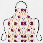 Tablier Couleurs de cuisine heureuse (Recto)