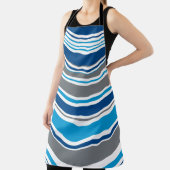 Tablier Couleurs de style rétro Vagues (Insitu)