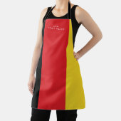 Tablier Couleurs de texte personnalisées de l'indicateur A (Insitu)