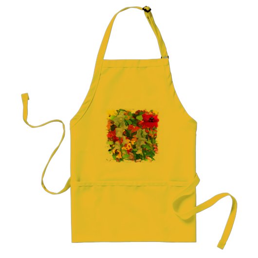Tablier Couleurs gaies de jardin (Devant)