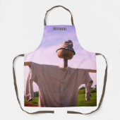 Tablier Country Garden Scarecrow Nature Personnalisée (Recto)