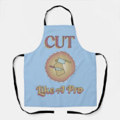 Tablier Couper Comme Un Thème De Cuisine Pro (Recto)