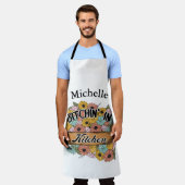 Tablier Couper Personnalisé Pas De Cuisine Dans Ma Cuisine (Porté)