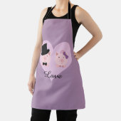 Tablier Couple de cochon mignon (Insitu)