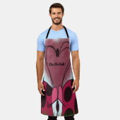 Tablier Couple de Ladybug mignon (Porté)