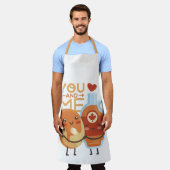 Tablier Couple de Valentine (Porté)