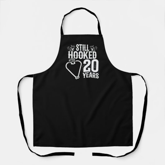 Tablier Couples mariés 20 ans (Recto)