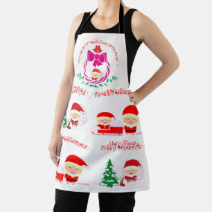 Tablier Couronne de Noël