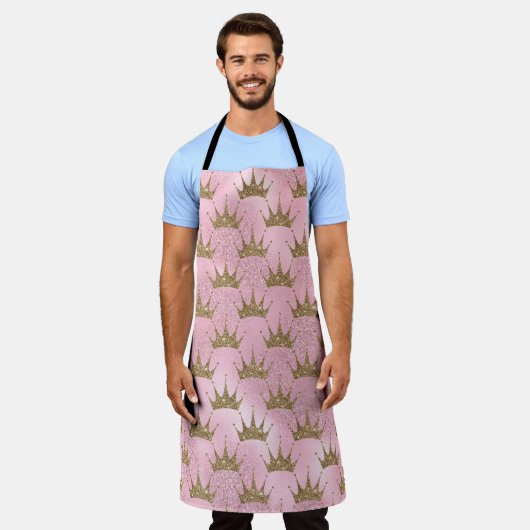 Tablier Couronne dorée (Porté)