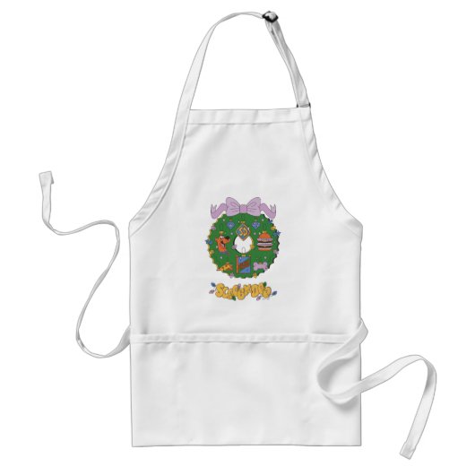 Tablier Couronne graphique de snack de vacances de Scooby- (Devant)