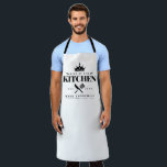 Tablier Couronne King of the Kitchen Foodie Papa Personnal<br><div class="desc">Un cadeau parfait pour votre père,  grand-père,  frère ou tout homme important de votre vie qui aime cuisiner! Personnalisez facilement le vôtre chez vous !</div>