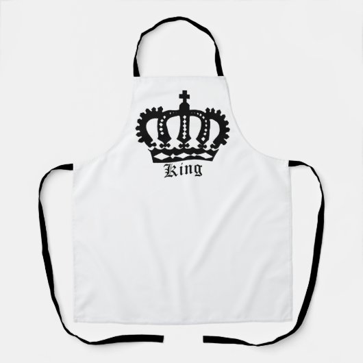 Tablier Couronne noire (Recto)