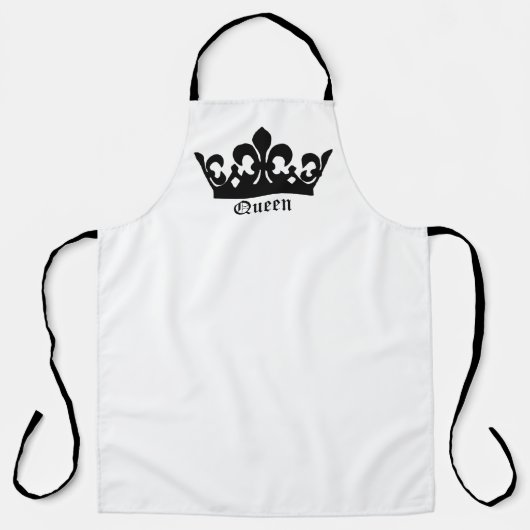 Tablier Couronne noire (Recto)