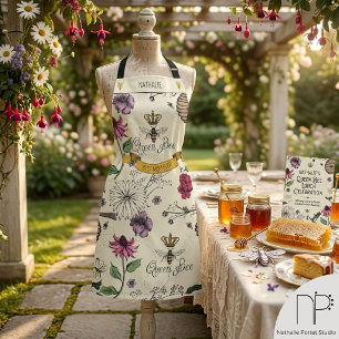 Tablier Couronne Royale Reine Abeille