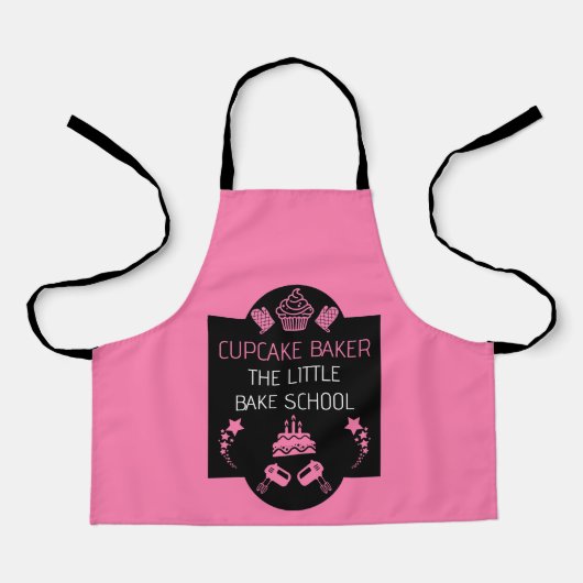 Tablier Cours de cuisine Cupcake (Recto)