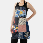 Tablier Courte classique patchwork - Botaniques audacieuse (Insitu)