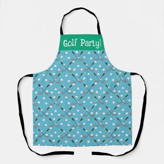 Tablier Couture et taille : Parcours de golf sur mesure (Recto)