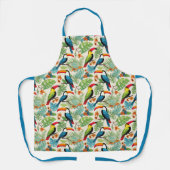 Tablier Couvert de Toucan Tropical (Recto)