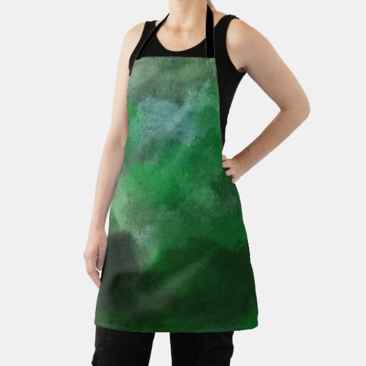 Tablier couverture de boissons vertes en forêt (Insitu)