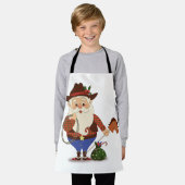 Tablier Cow-boy Santa Claus (Porté)