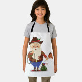 Tablier Cow-boy Santa Claus (Insitu)