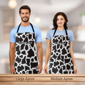 Tablier Cow Pattern