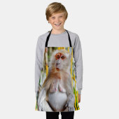 Tablier Crab-eating macaque (Porté)